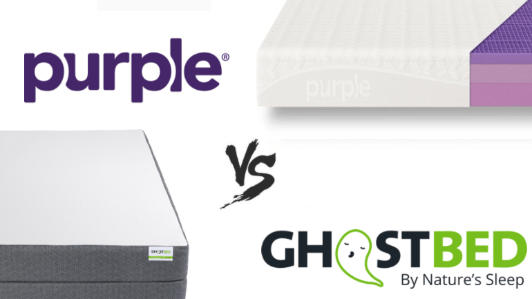 ghostbed vs purple mattress vs christeli