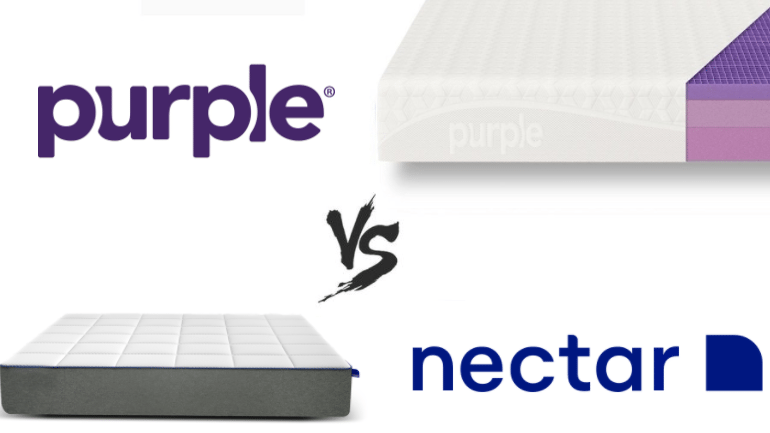 purple vs. nectar mattress review