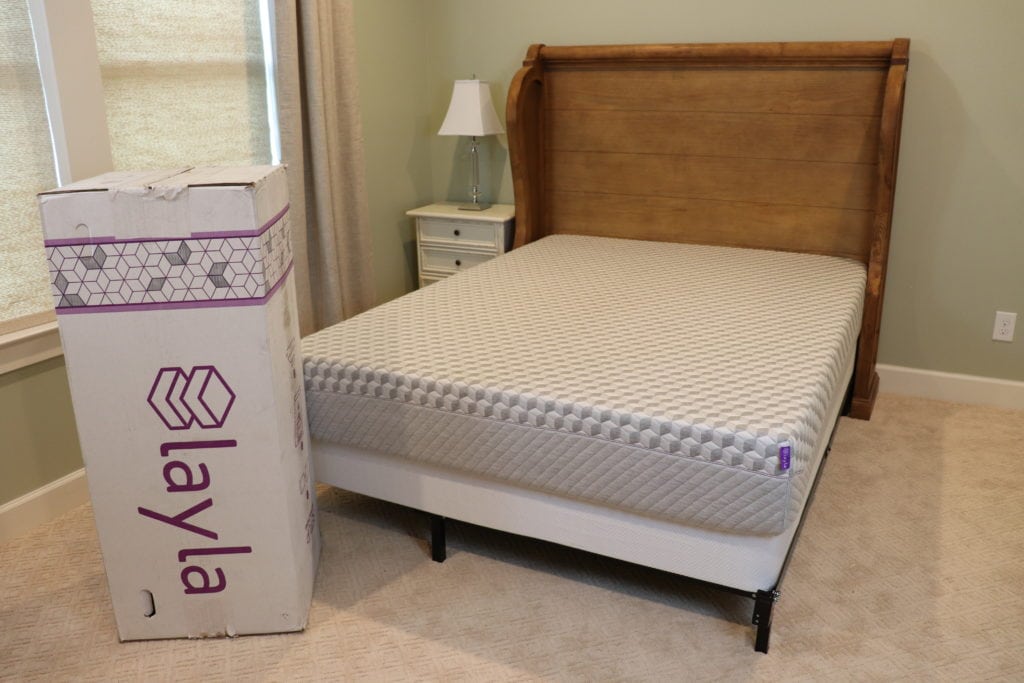 can one person carry the layla mattress